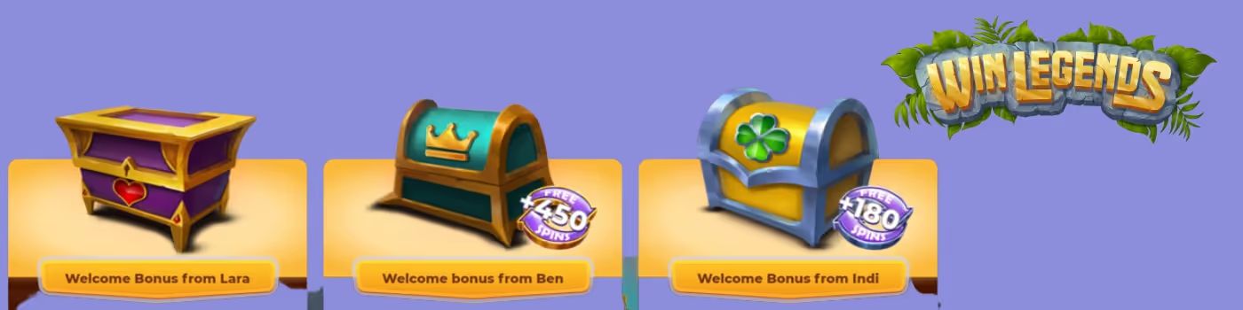 winlegends welcome bonus