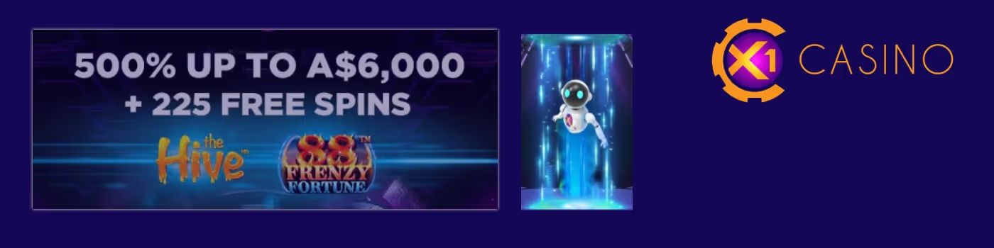 X1 Casino Welcome Bonus