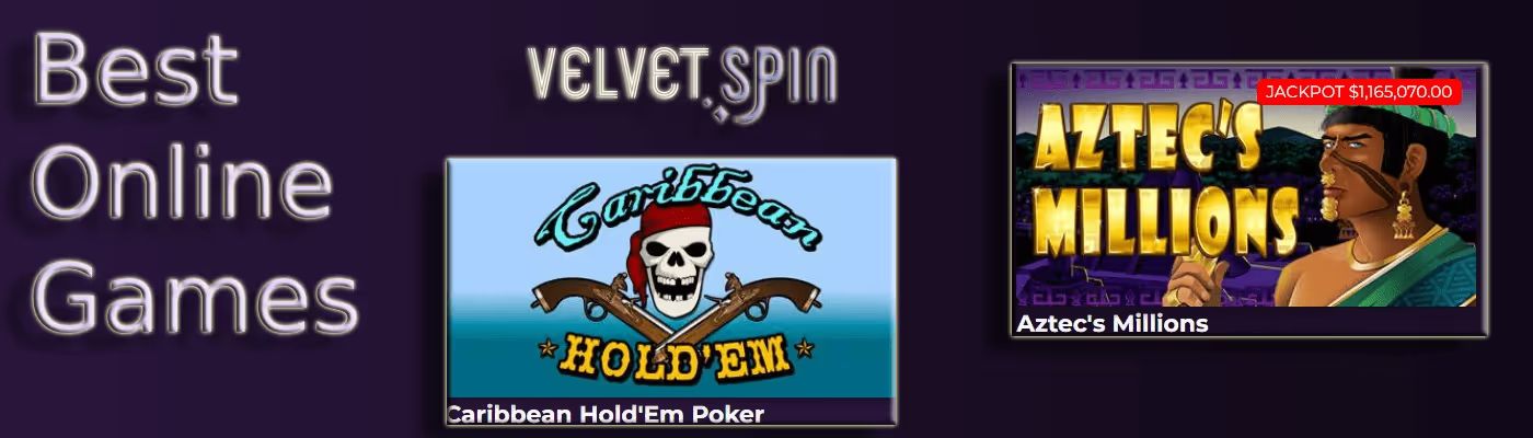 Velevet Spins Casino Games