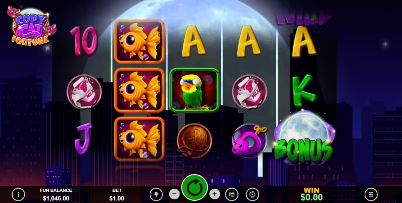 copycat fortune pokie