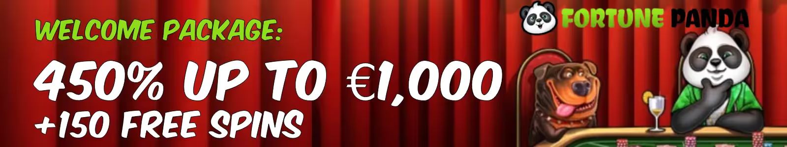 fortune panda casino welcome bonus