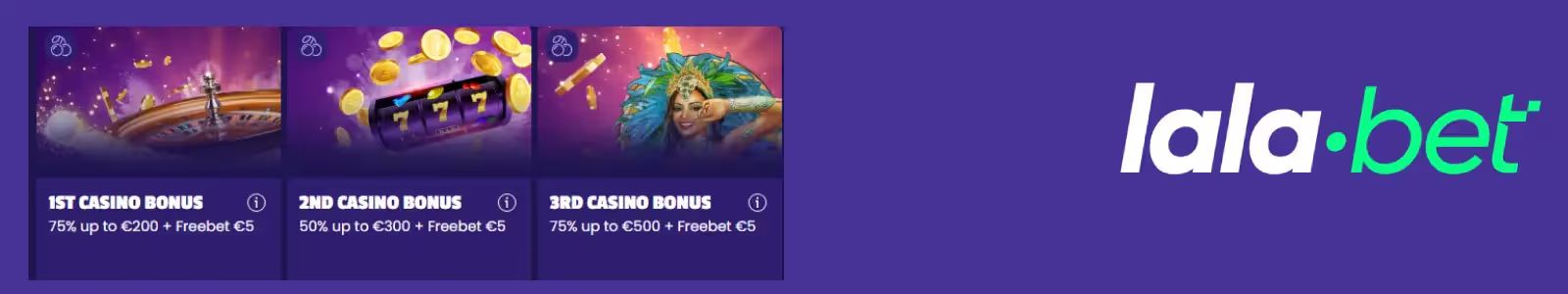 Lala.bet Welcome Bonus
