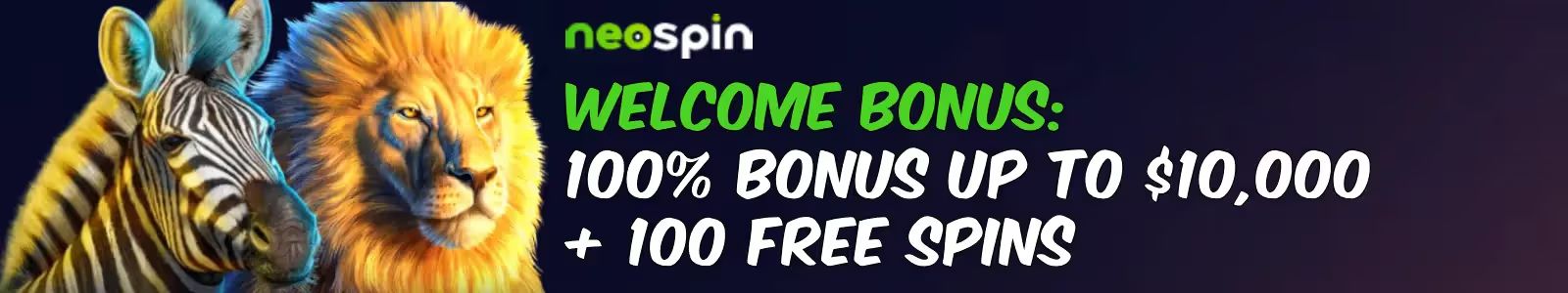 neospincasino welcome bonus