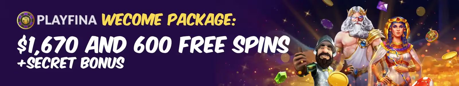 Playfinia welcome package