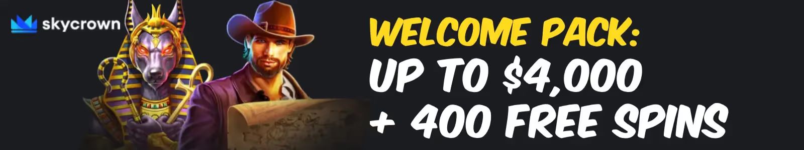 skycrown casino welcome bonus