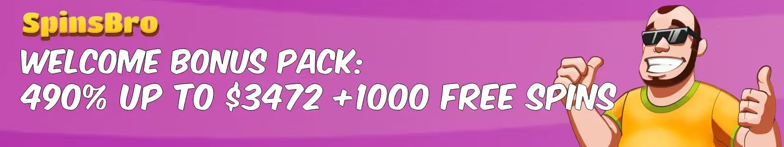 spinsbro casino welcome bonus