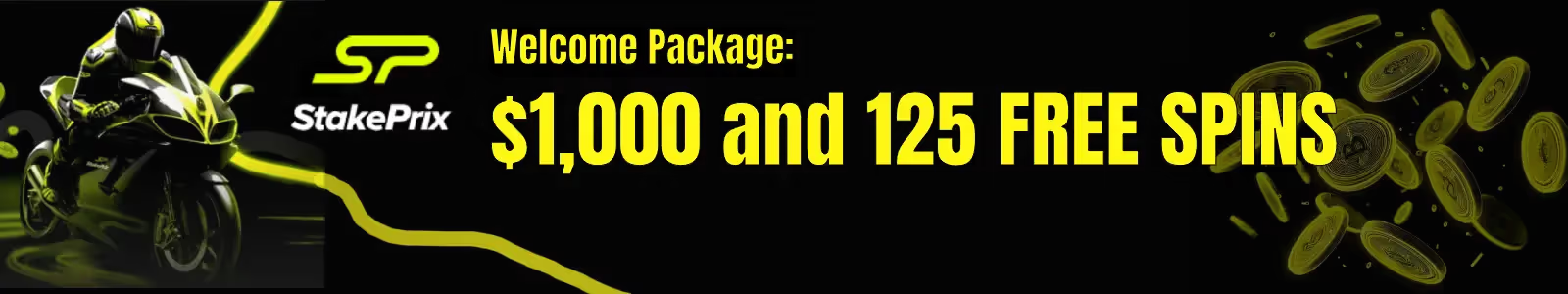 StakePrix Casino welcome bonus