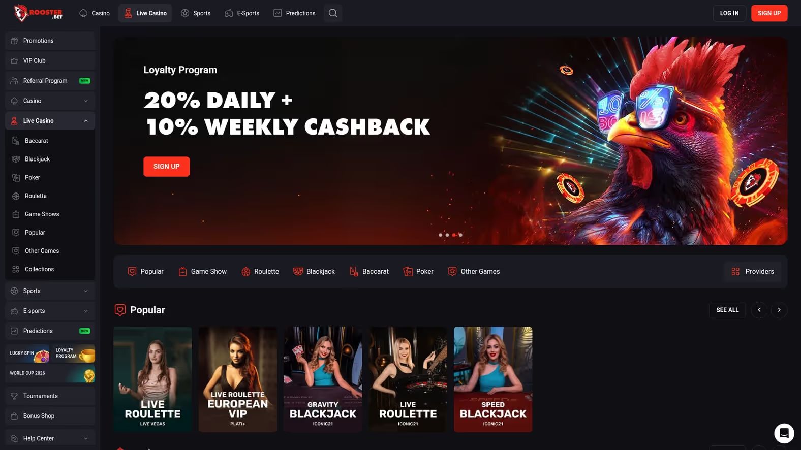 Rooster.Bet Casino Review 2026: Crypto Tested