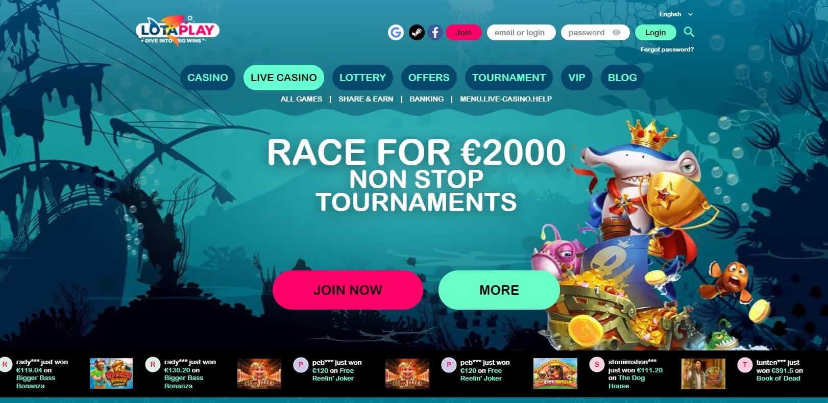 lotaplay casino games
