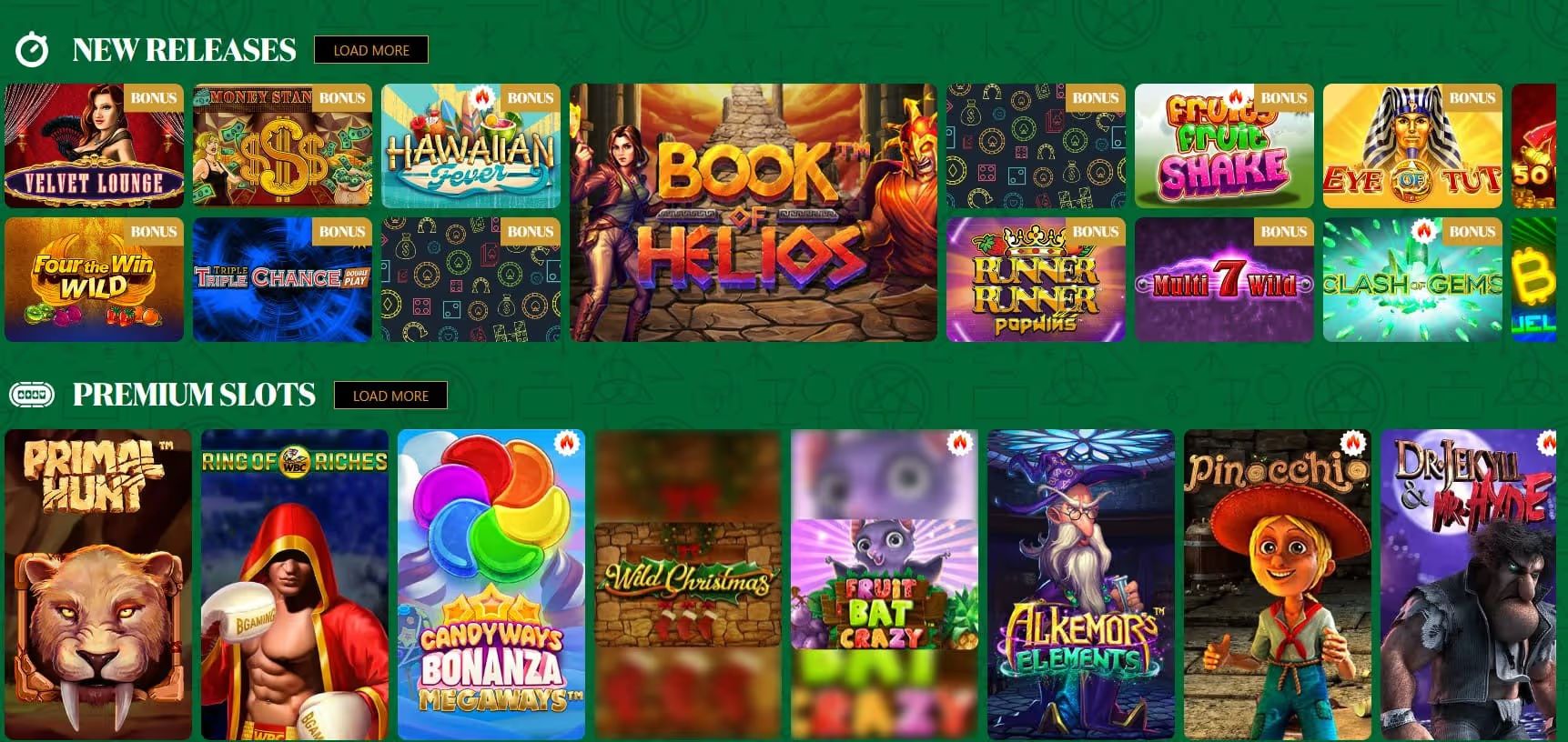 777Stakes Casino games