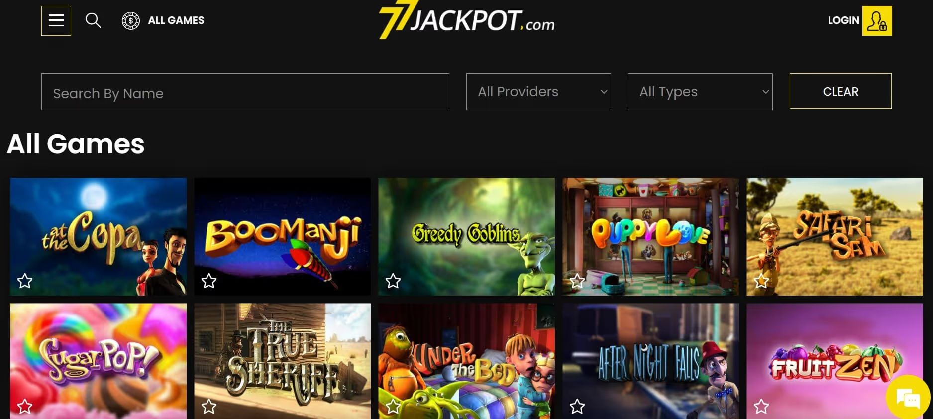 77 jackpot casino games