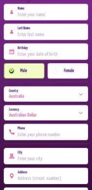 Joker8 Casino signup #2 screenshot