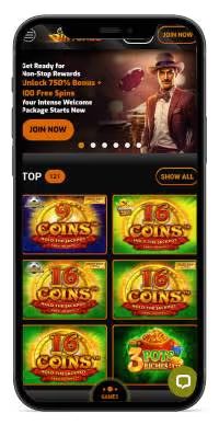 Casino Intense mobile screenshot