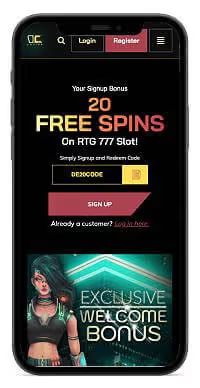 Decode Casino screenshot mobile