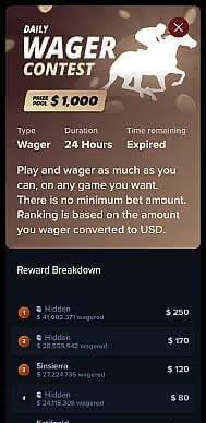 Jacks Club Casino contest 2 screenshot