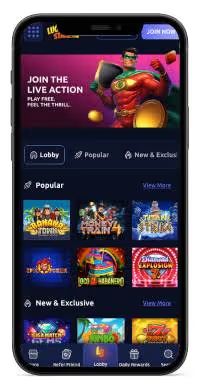 LuckyStake Casino mobile screenshot