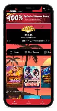 Red Cherry Casino mobile screenshot