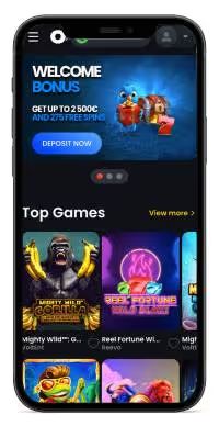 MonacoJack Casino mobile screenshot