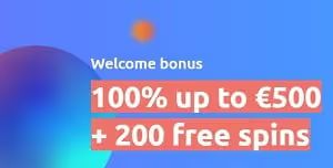 Cadoola Casino Welcome Bonus: 100% up to €500 + 200 free spins