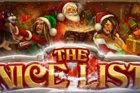 The Nice List" holiday-themed game