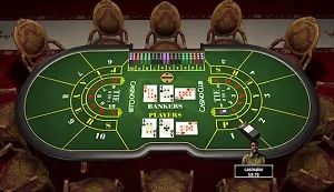 Baccarat Table