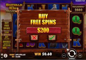 Buffalo King Megaways Buy FS