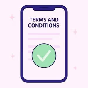 Read the terms and conditions