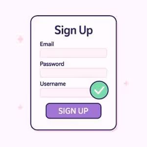 Register a free account: