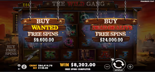 9b81404fcc90beb7ab292d2f93ef2fee The Wild Gang Freespin 0