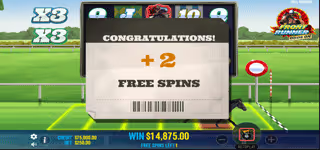 bdd4add15c954b92c3f6f6bddc890c74 Front Runner Odds On Freespin 0