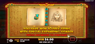 bf92442b0243bf6d69281f9d00c96381 John Hunter and the Book of Tut Megaways Book 0