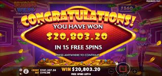 6564562dec815d333cbbaa855933fc0b Blazing Wilds Megaways Won