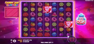 c2a2295a6186740c4bce26f70e9f8851 Candy Jar Clusters Freespin