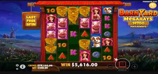 dcce6d9dcee46a2b97f4fa9e85c5e52b Barnyard Megahays Megaways Tumble