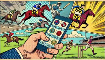 an illustration showing different types of sports betting in Australia