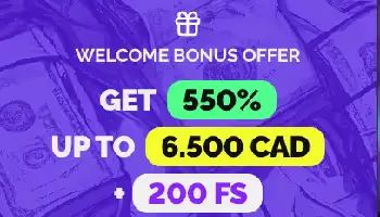 GoldBet Casino welcome bonus