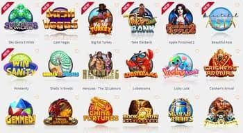 CyberSpins Casino slot game icons