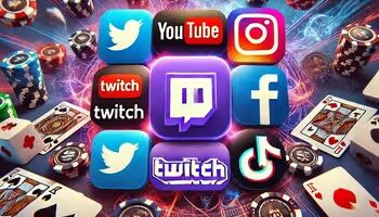 Social media platforms used by gambling influencers