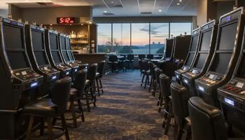 NSW pokies shutdown empty gaming floor early morning machines turned off