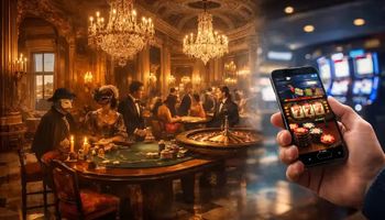 The oldest casinos in the world shown from early Venetian gambling halls to modern mobile casino gaming