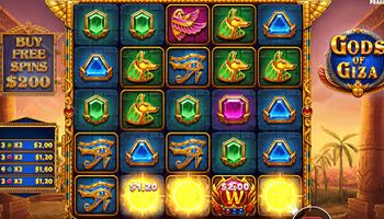 ゴッズオブギザ　プラグマティックの新作スロット