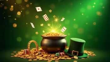 a vibrant st patricks daythemed casino scene with 8559