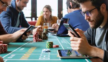 Rhode Island Senate chamber with lawmakers voting on the sports betting bill to end the state's betting monopoly in 2025.