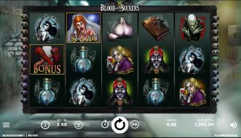 BloodSuckers Slot Game Screenshot