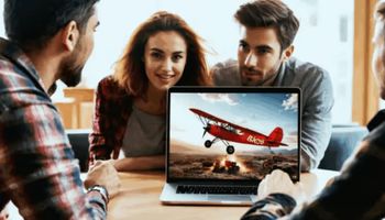 Evolution Red Baron Crash Game