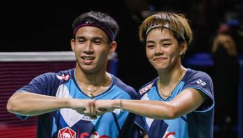 เดชาพล(บาส)-ทรัพย์สิรี(ปอป้อ) คว้าแชมป์แบดมินตัดคู้ผสม