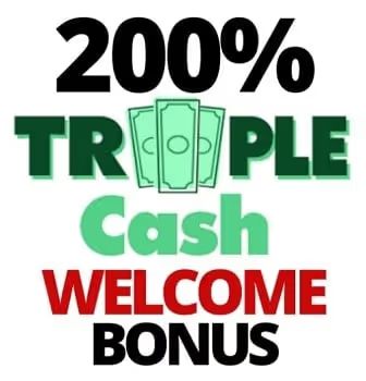 LuckyBetz Casino Welcome Bonus: 200% Triple Cash