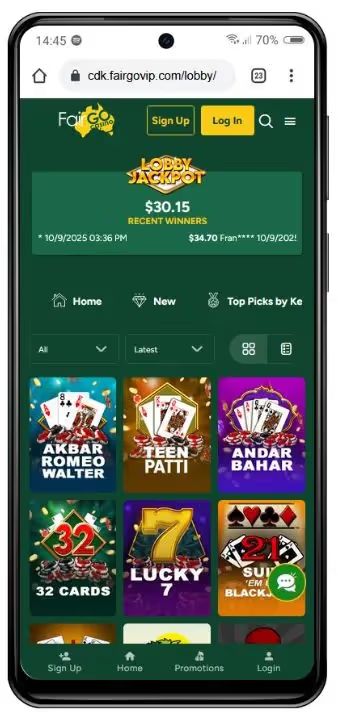 fairgo live casino mobile