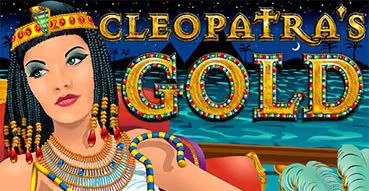 Cleopatra's Gold" slot game cover