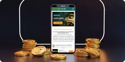 Real money mobile casino advertisement